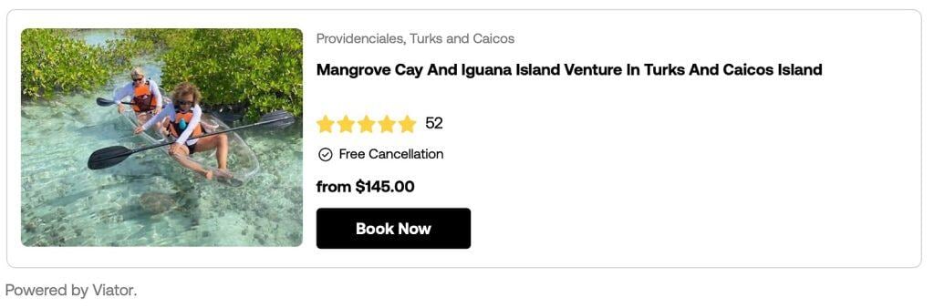 best tci best excursions turks and caicos