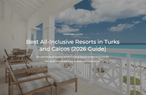 all-inclusive resorts in turks and caicos