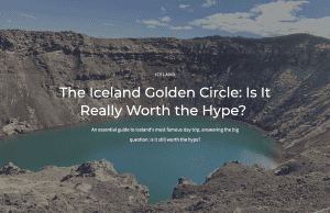 iceland golden circle