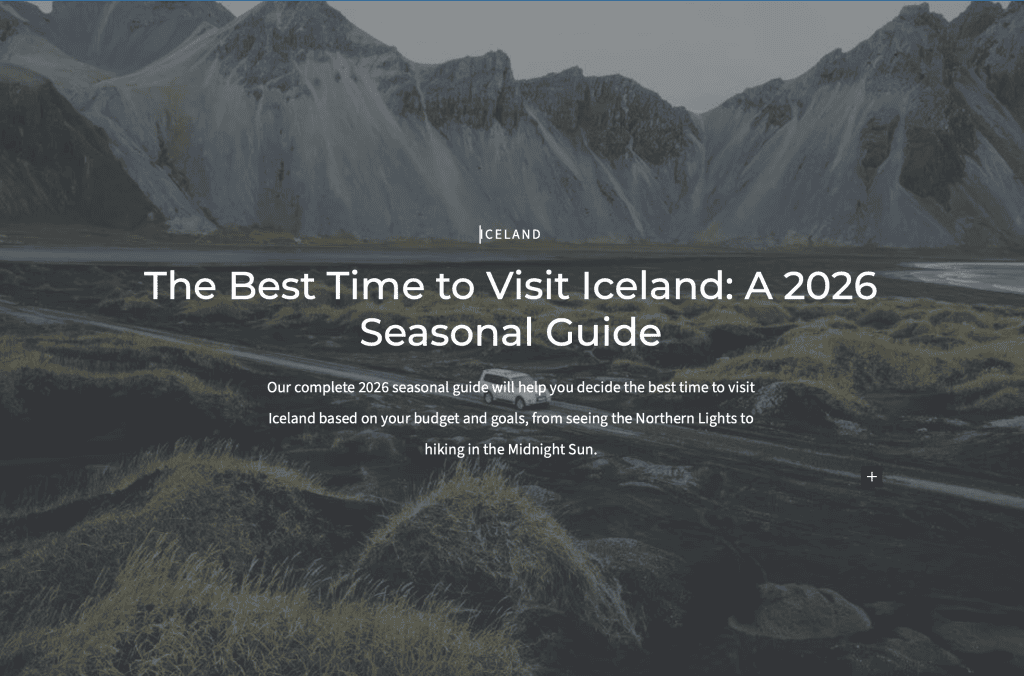 best time to visit iceland