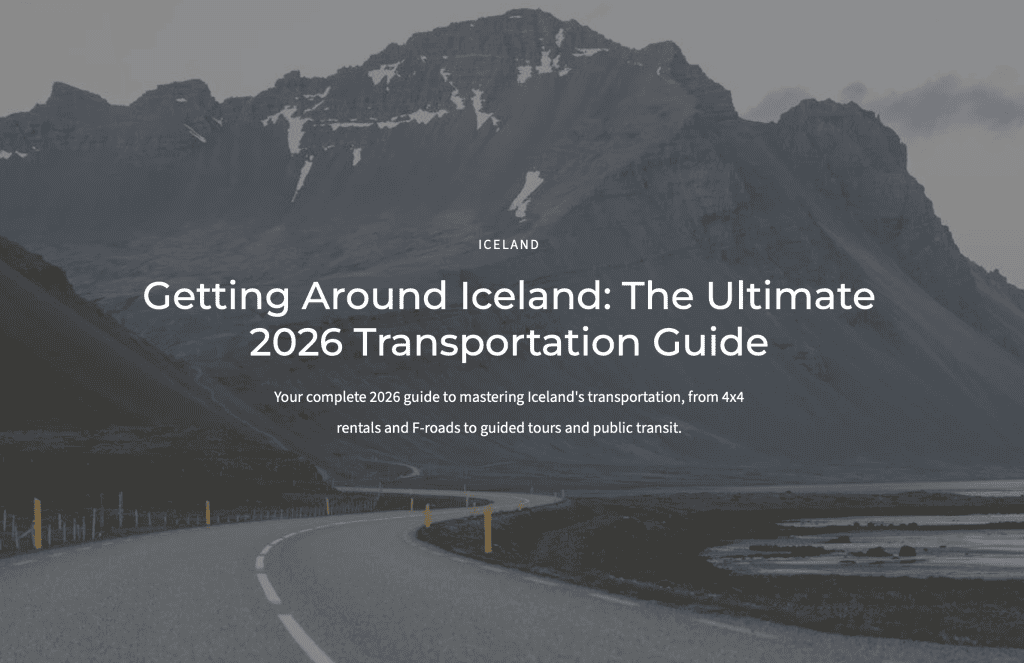 getting around iceland