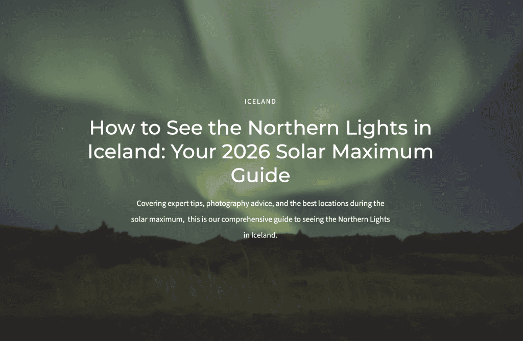 northern lights in iceland