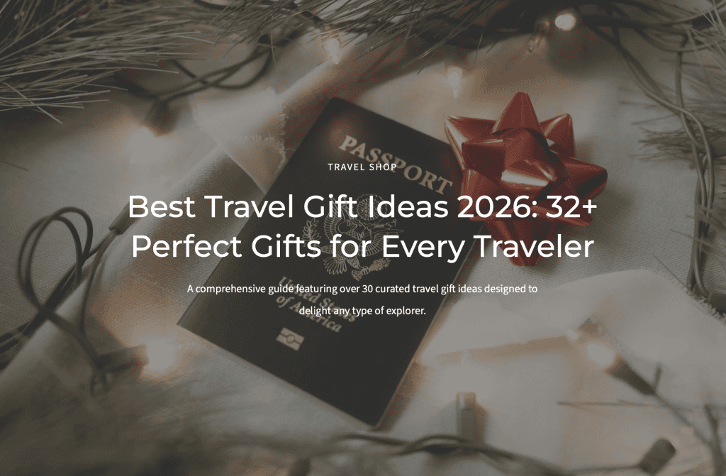 travel gift ideas