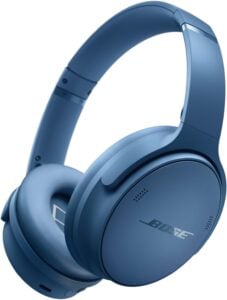 Bose QuietComfort Bluetooth Headphones, Wireless Headphones with Active Over Ear Noise Cancelling and Mic